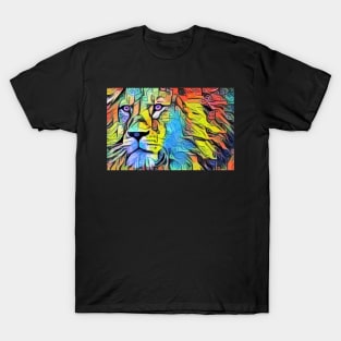 Abstract Lion T-Shirt